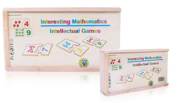 Intellectual Mathematics Wooden Puzzle Game - Educational Toys | High-quality die-cast toy model | TODDY'S TOYS