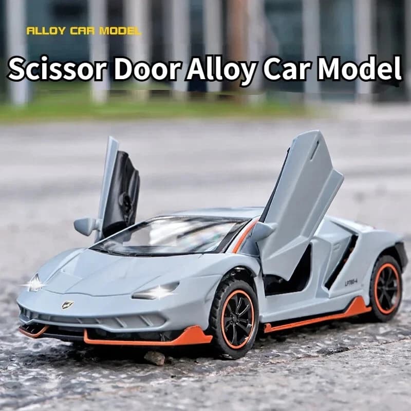 1:35 LAMBORGHINI SVJ780 ALLOY DIECAST MODEL - Thumbnail 3