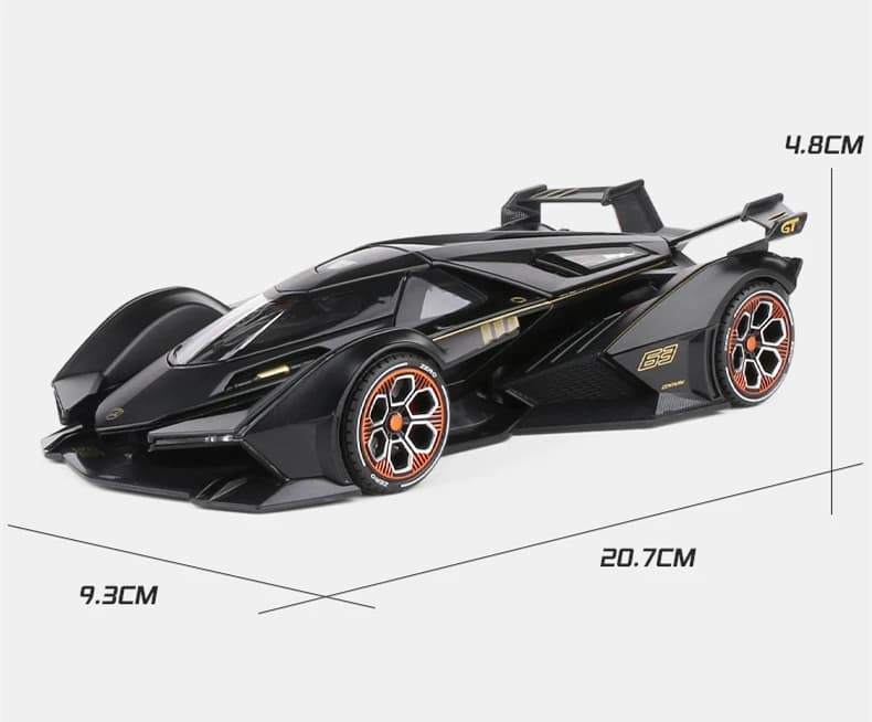 1:22 Lamborghini V12 Vision Gran Turismo Alloy Diecast Model - Die Cast Cars | High-quality die-cast toy model | TODDY'S TOYS