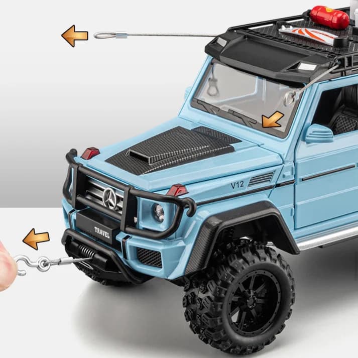 1:24 MERCEDES G-CLASS ALLOY DIECAST MODEL - Thumbnail 3