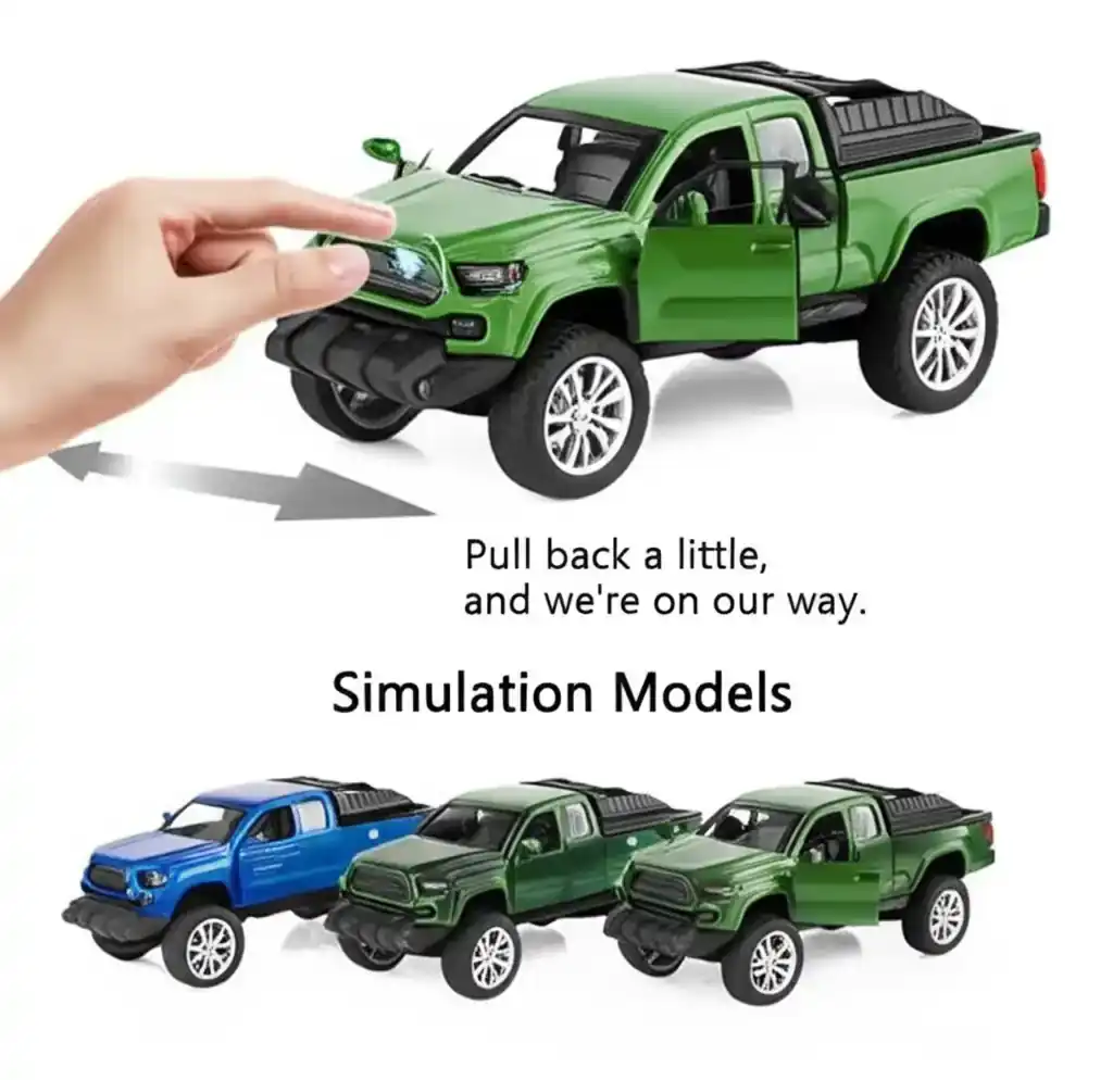 1:32 TOYOTA TUNDRA ALLOY DIECAST MODEL - Thumbnail 4